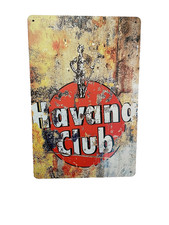 Targa in latta Havana Club Ron