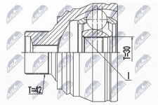 Kit giunti albero motore