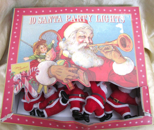 Luci albero natale babbo - luci,