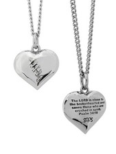 Collana donna cuore curativo