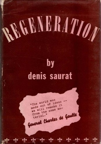 Denis saurat regeneration - /,