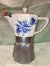 caffettiera moka, alluminio e