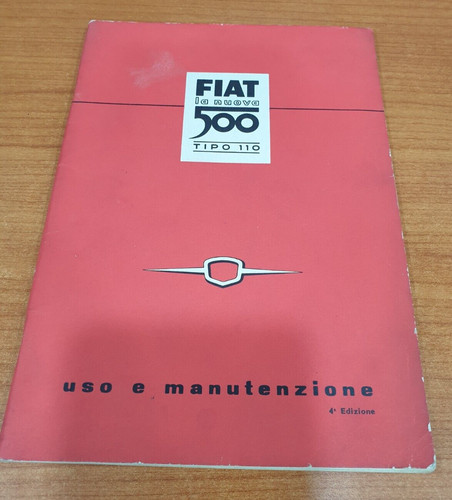 Fiat 500 libretto - n,