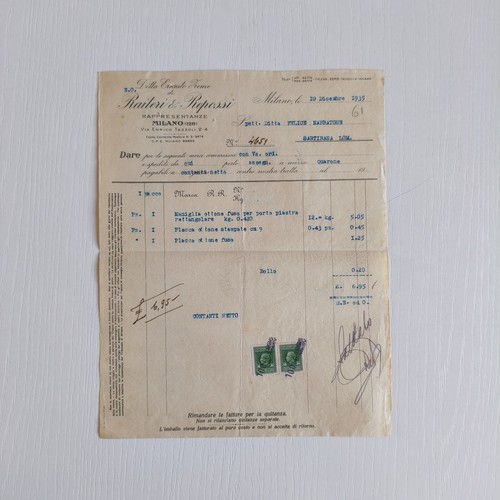 1935 ditta ernesto - ernesto, zeme