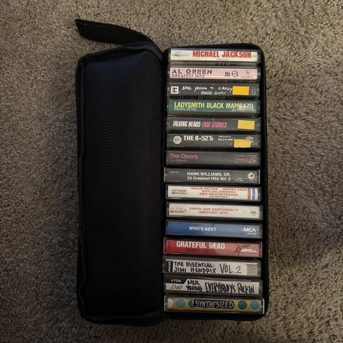 Vintage case logic cassette - case,