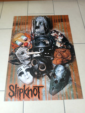 Poster vintage 2000 Official Slipknot Maschere 61 x 86 cm
