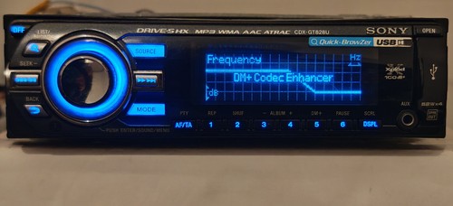 Sony cdx gt828u - sony, aux