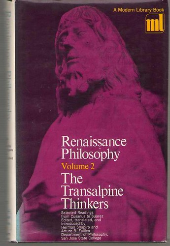 Renaissance philosophy volume - renaissance,