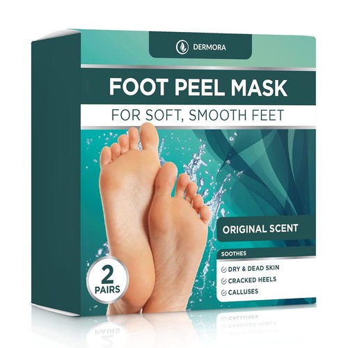 Dermora maschera peeling - maschera, piedi