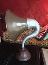Grande Altoparlante a tromba esponenziale BHT anni 1930 per Radio Grammofono