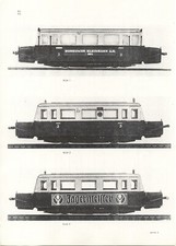 Montageanleitung M+F Merker & Fischer Wismar Schienenbus HO & HOe         D   aa