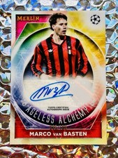 Topps Merlin UCC Ageless Alchemy AC Milan Marco van Basten Auto Signature /100