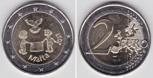 Malta 2017 moneta euro - moneta,