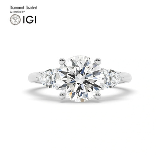 Anello trilogy diamante - anello,