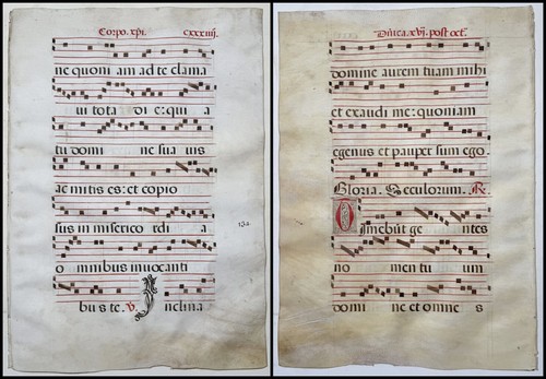 Antifonario pergamena - antifonario,