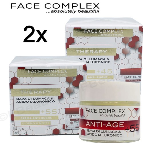 Crema viso antirughe - 2x,