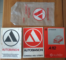 Autobianchi A112, manuali uso e manutenzione, utente, assistenza