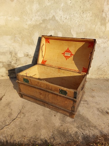 Baule antico viaggio - baule,
