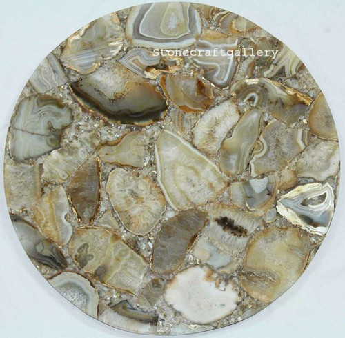 Tavolino angolare pietra - tavolino, in