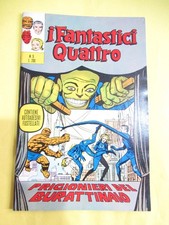 FANTASTICI QUATTRO # 5 CON ADESIVI EDIZIONE CORNO SUPER EROI 1971 GADGET MARVEL