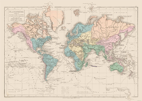 Mappa storica scoperte - storica,