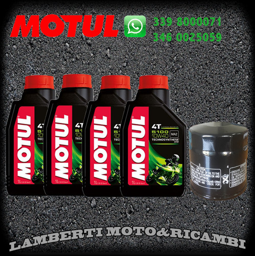 Kit tagliando olio motul 5100 - kit,