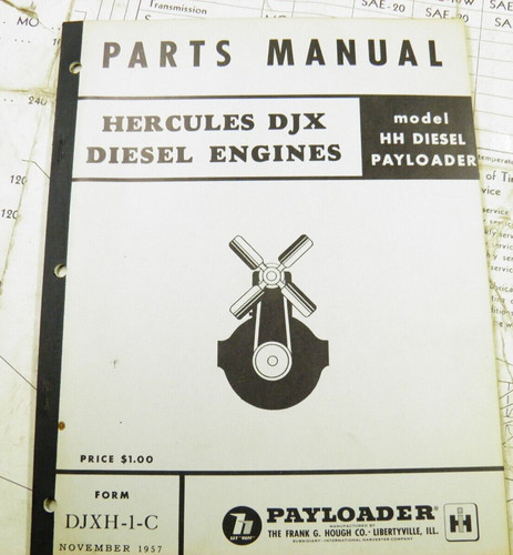 Manuale ricambi motore diesel - manuale,