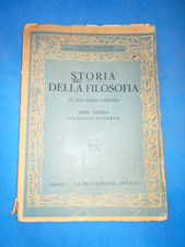 STORIA DELLA FILOSOFIA PER LICEI CLASSICI E SCIENTIFICI LIBRO COLLEZIONE - (63)