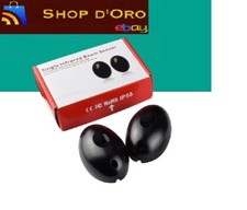 COPPIA FOTOCELLULE FOTOCELLULA UNIVERSALE INFRAROSSI ESTERNO CANCELLO AUTOMATICO