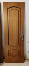 Porte interne legno usato,  anche con vetro, colore noce, varie misure