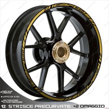 Adesivi cerchio ruota oro - adesivi,