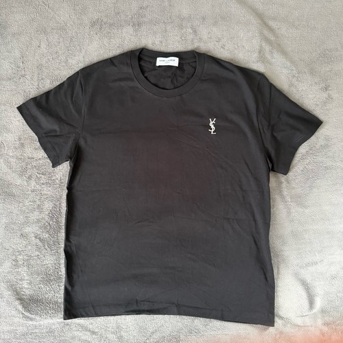Shirt nera ysl - t-shirt,