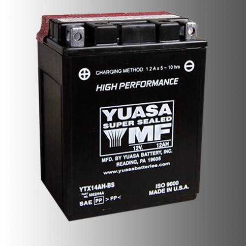 Yuasa ytx14ah batteria moto - yuasa,