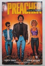 PREACHER 1 Texas o Morte MAGIC PRESS 1996 Garth Ennis Steve Dillon DC VERTIGO