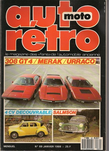 Auto retro ferrari 308 - retro,