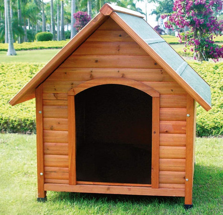 Cuccia canile legno chalet - legno,