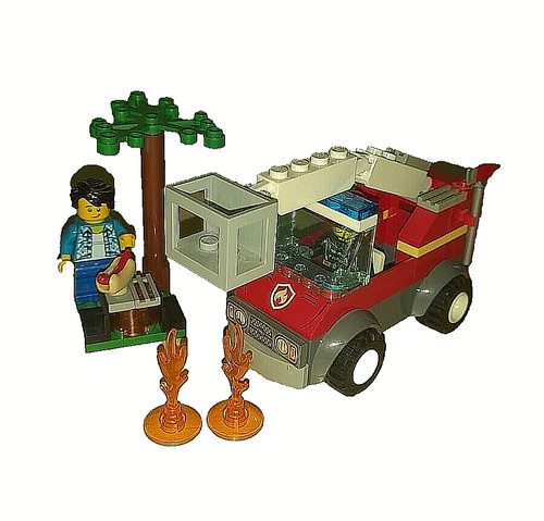 Lego 60212 camion dei pompieri - camion,