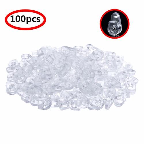 100pz clip fissaggio specchio - 100pz,
