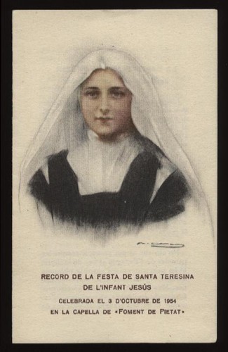 Santino holy card teresa - santino-holy, card"s.teresa