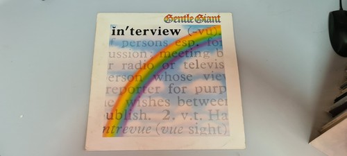 Gentle giant terview lp - gentle, (lp