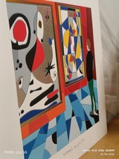 Ugo Nespolo Serigrafia firmata