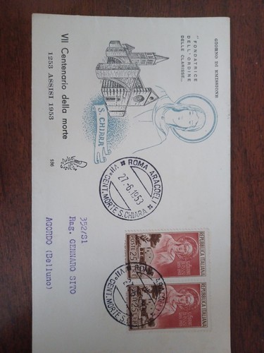 Fdc venetia 186 santa - 186:,