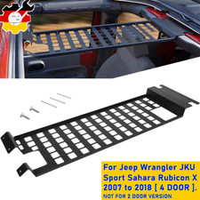 Barre portatutto Top Molle rack pannello bagagli per Jeep Wrangler JK 4 porte 2007-2018