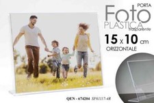 PORTA FOTO IN PLASTICA