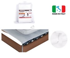 COPRIRETE Matrimoniale 2 piazze,Singolo Piazza e Mezza con LACCI ITALIANO feltro