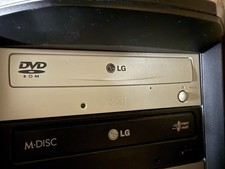 Lettore LG DVD DVD-ROM  CD   IDE PATA Bianco  vintage