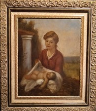 DIPINTO AD OLIO SU TELA 40x50