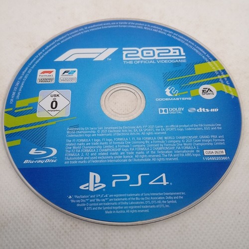 2021 ps4 - f1,