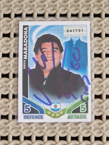 Official signed diego maradona - official,
