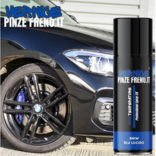 Vernice spray 2K pinze freni moto auto BLU BMW LUCIDO alta temperatura